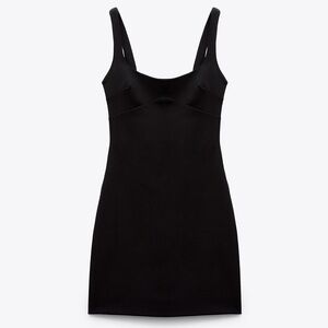 Zara Little Black Dress - Structured Sleeveless Mini